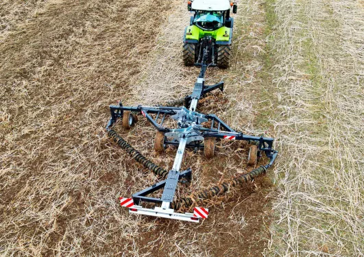 Ланцюгова дискова борона KSE680 від Fliegl