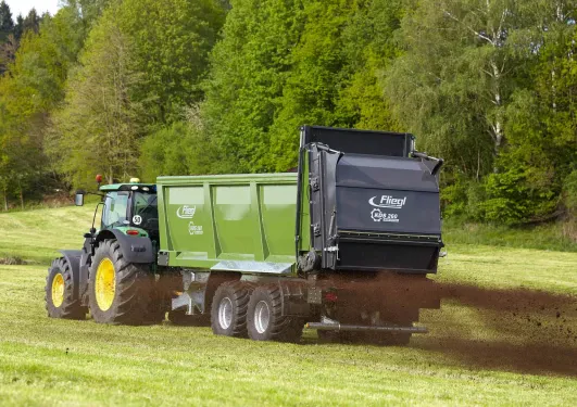 Ланцюговий розкидач органічних добрив  Fliegl / Brochard KDS